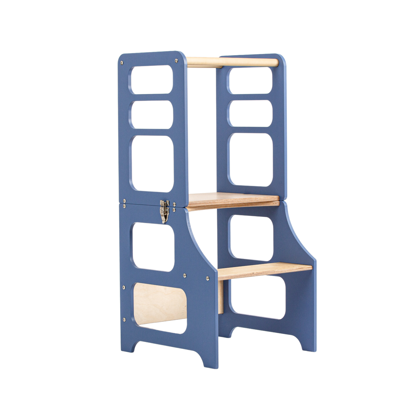 Duck Woodworks Foldable Kitchen Tower Blue
