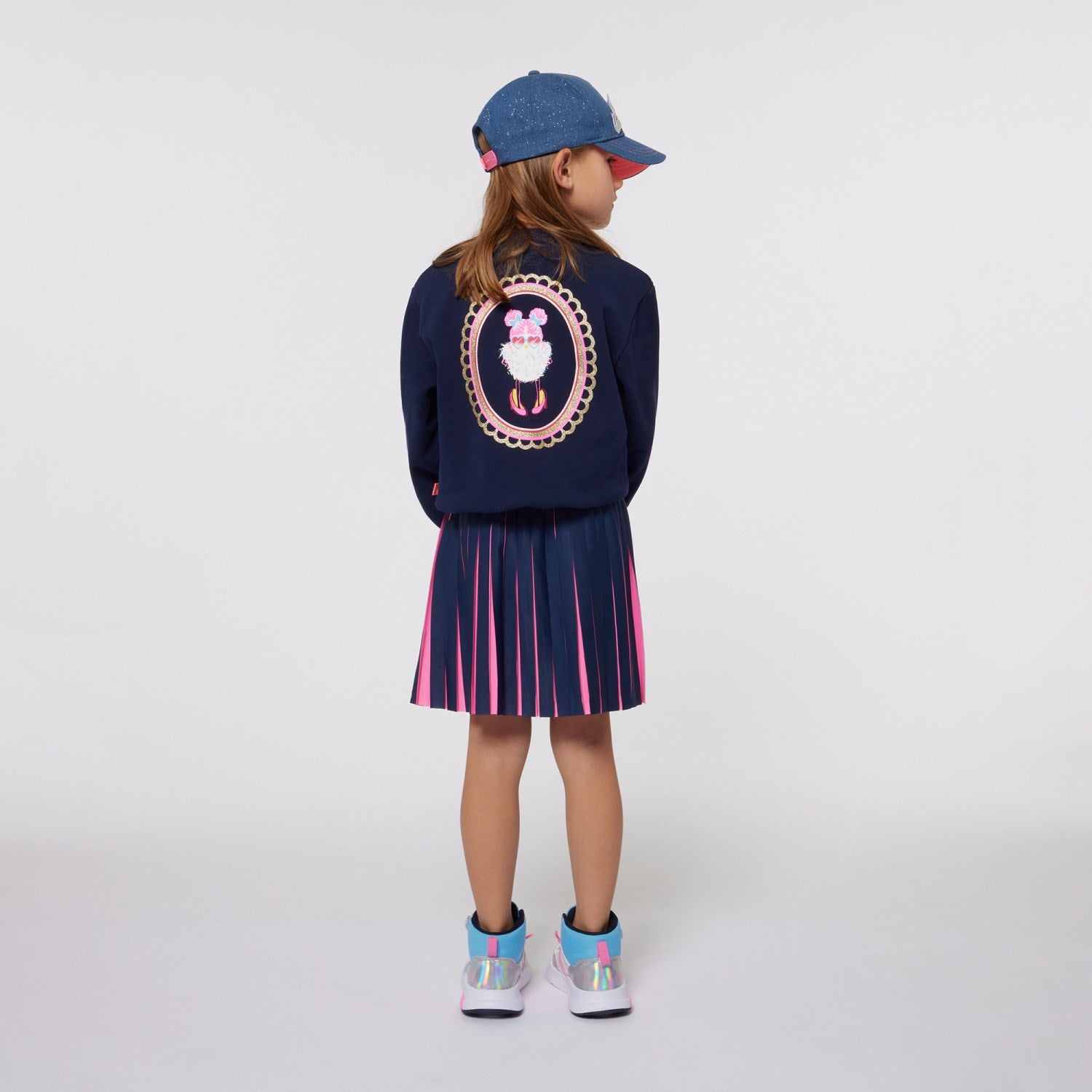 Billieblush Navy Crewneck