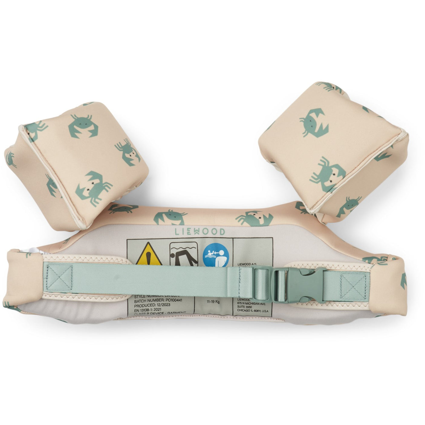 Liewood Darko Swim Belt Crab Sandy