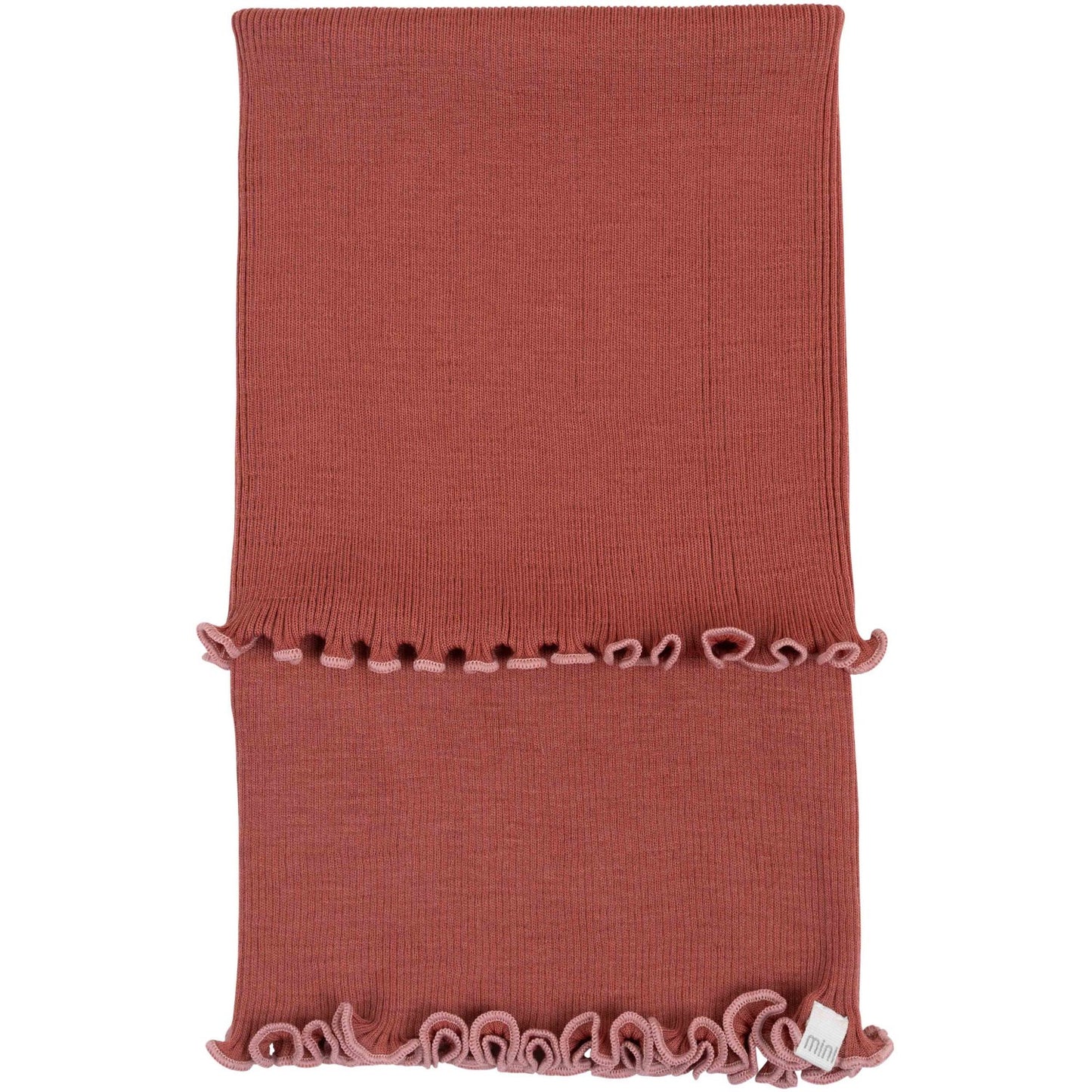 Minimalisma Autumn Blush with Cloudberry contrast Aha Neck Warmer