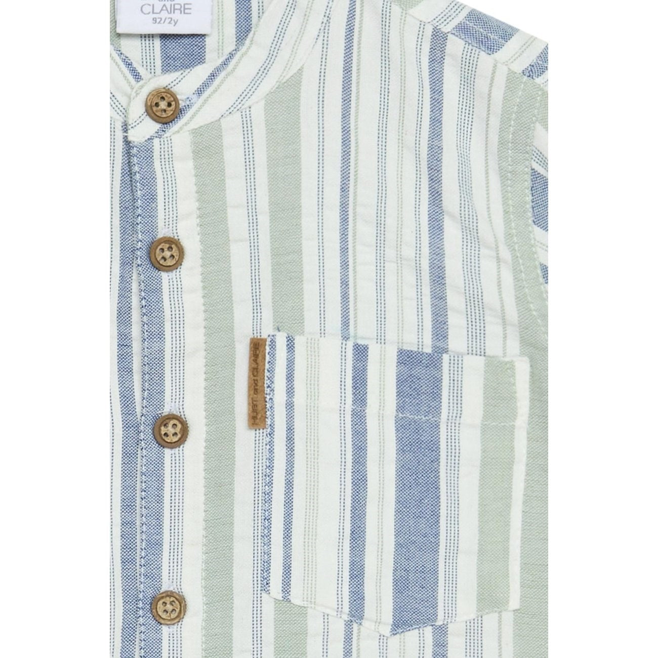 Hust & Claire Mini Jade Green Reik Shirt 2