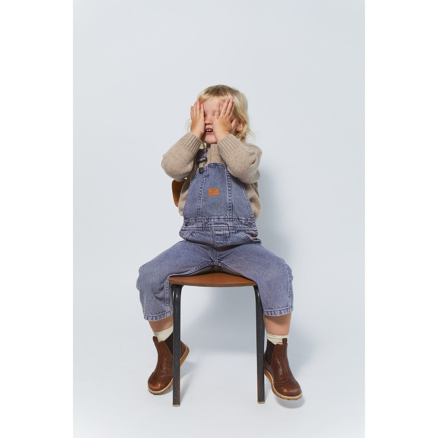 COPENHAGEN COLORS Camel Mel Cashmere Classic Turtle Neck Pullover