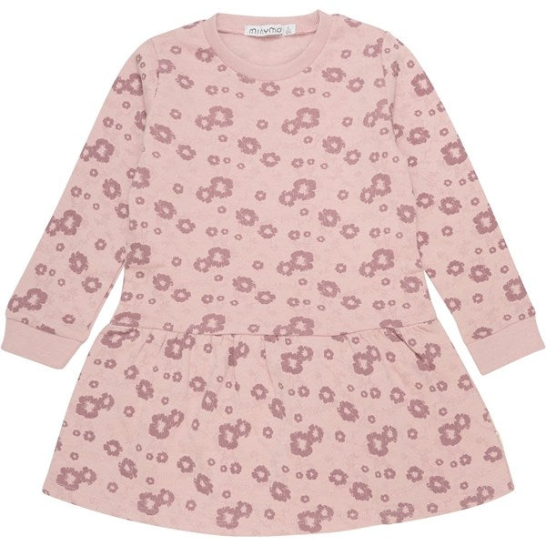 Minymo Misty Rose Sweat Dress 2-pack