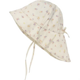 En Fant Sun Hat With Strings Eggnog