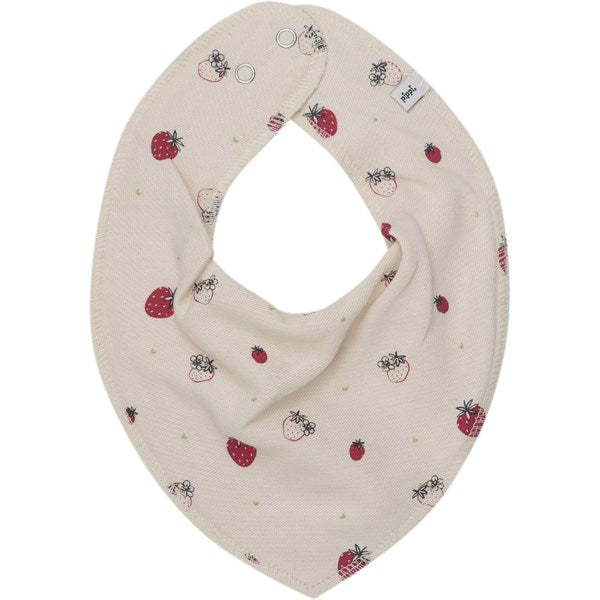 Pippi Bandana Bib True Red