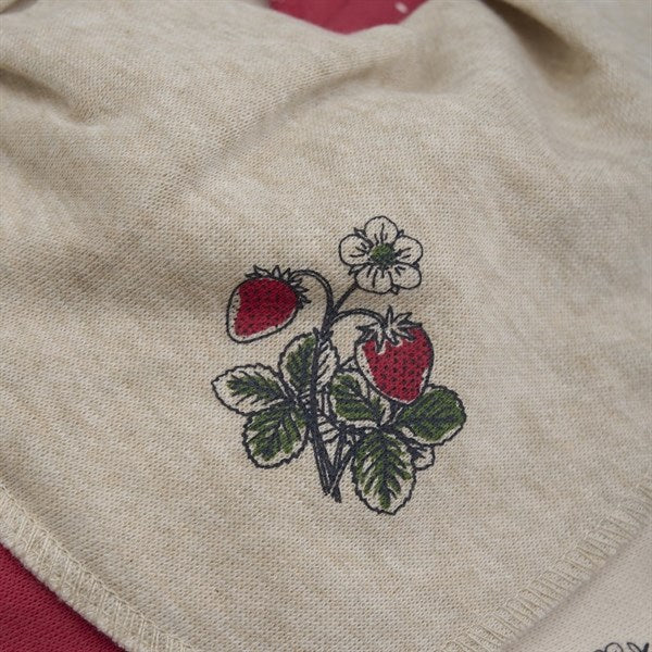 Pippi Bandana Bib True Red