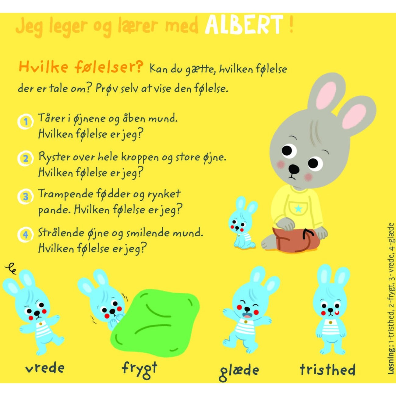 Bolden Læselarven: Albert og hans følelser