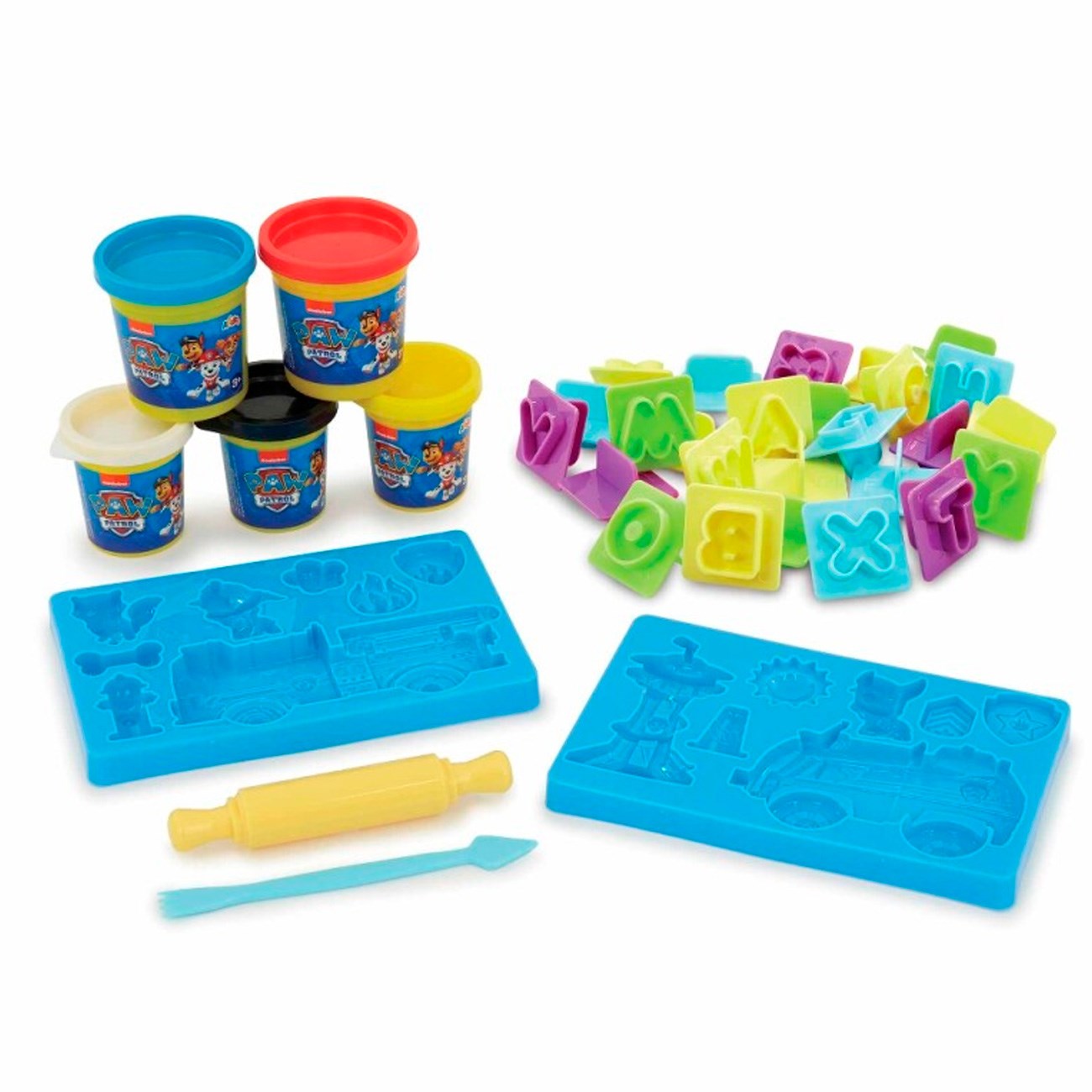 Paw Patrol Chase & Marshall'S Adventure Modelling Wax Playset