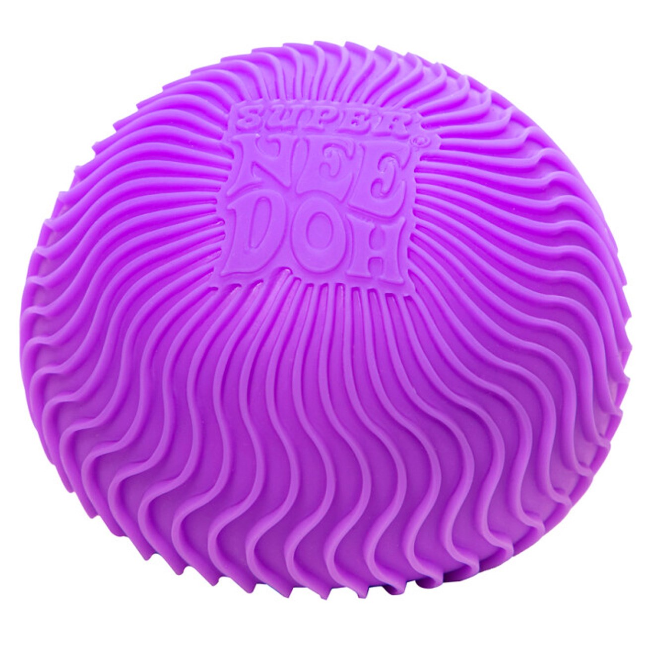 NeeDoh Super Ripples Purple Fluted