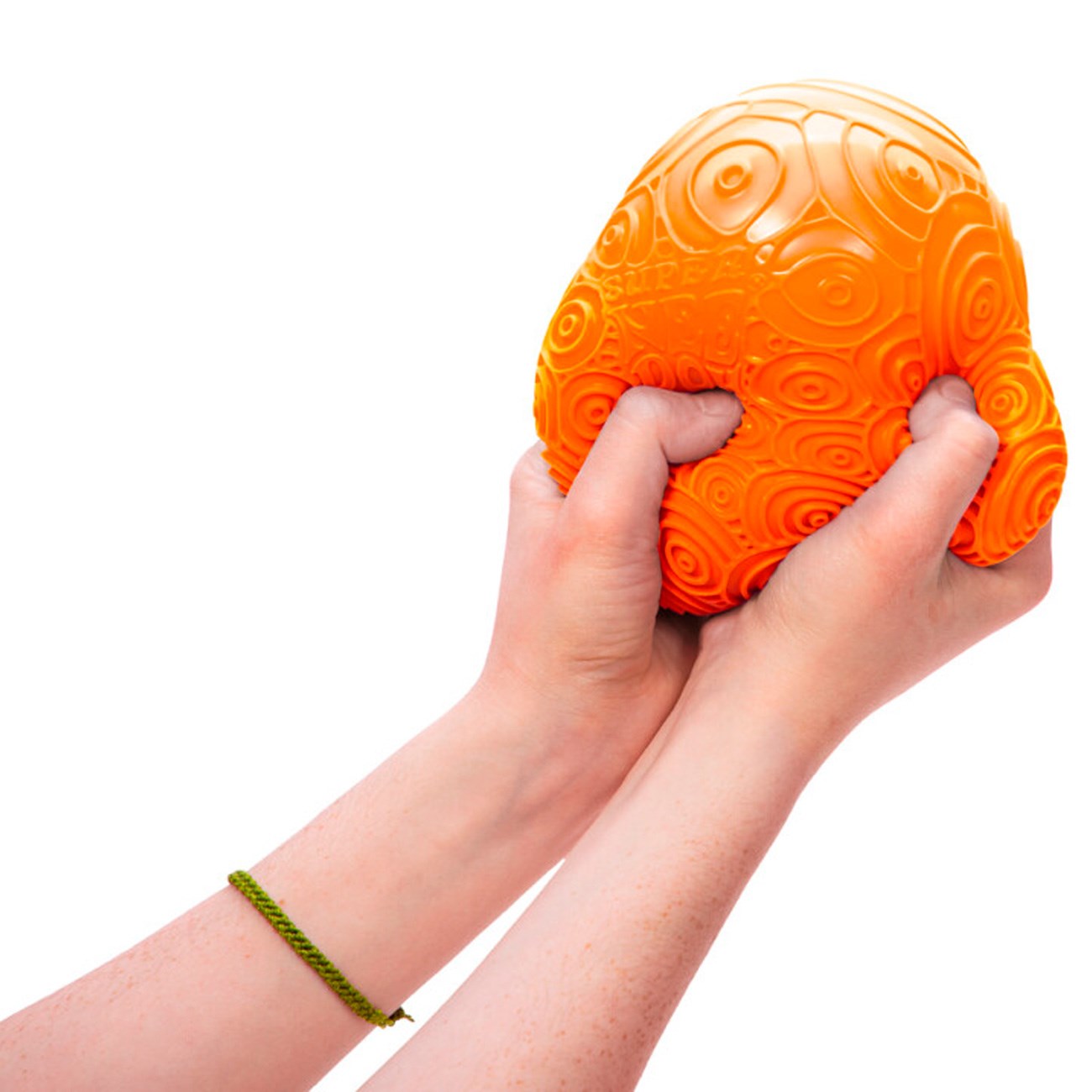 NeeDoh Super Ripples Orange Swirled