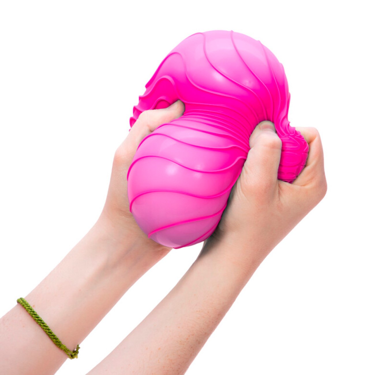 NeeDoh Super Ripples Pink Fluted