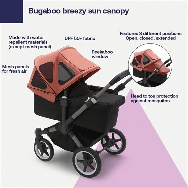 Bugaboo Donkey Breezy Sun Kaleche Dune Taupe