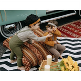 Silly Silas Hippy Footless Tights Olive