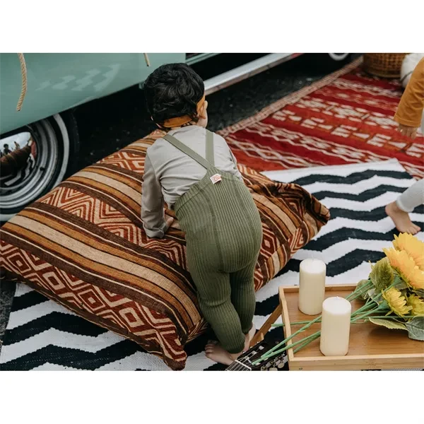 Silly Silas Hippy Footless Tights Olive