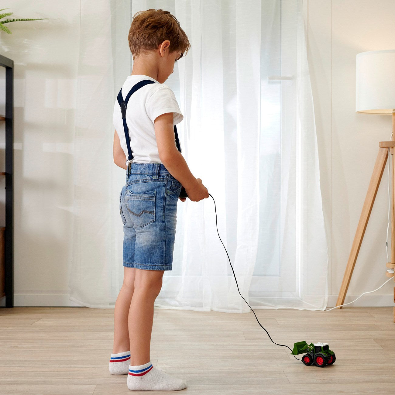 Dickie Toys Fendt tractor cord checked