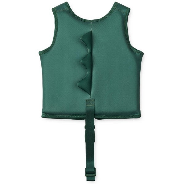 Liewood Dove Crocodile Swim Vest Garden Green