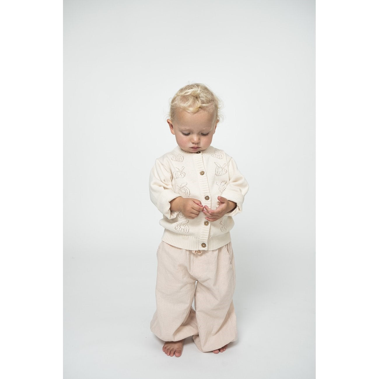 Sofie Schnoor Antique White Cardigan