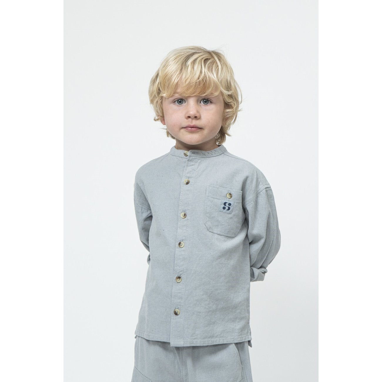 Sofie Schnoor Dusty Blue Shirt