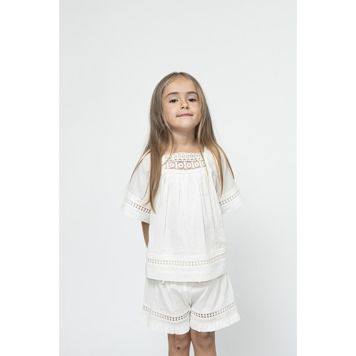 Sofie Schnoor Antique White Shorts