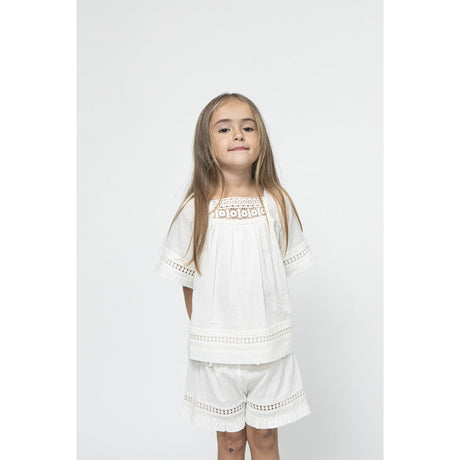 Sofie Schnoor Antique White Shorts