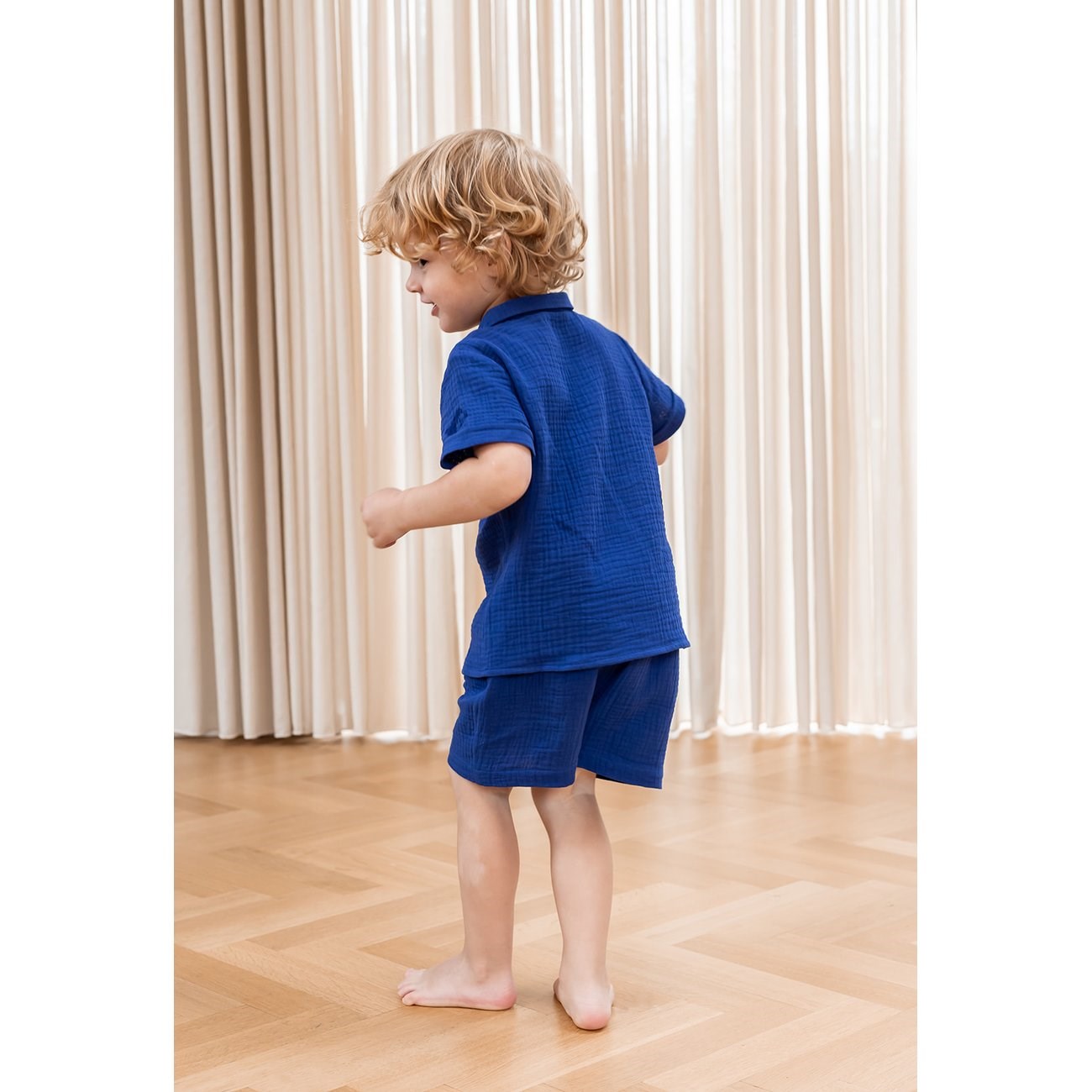 Fliink Mazerine Blue Hello Shorts