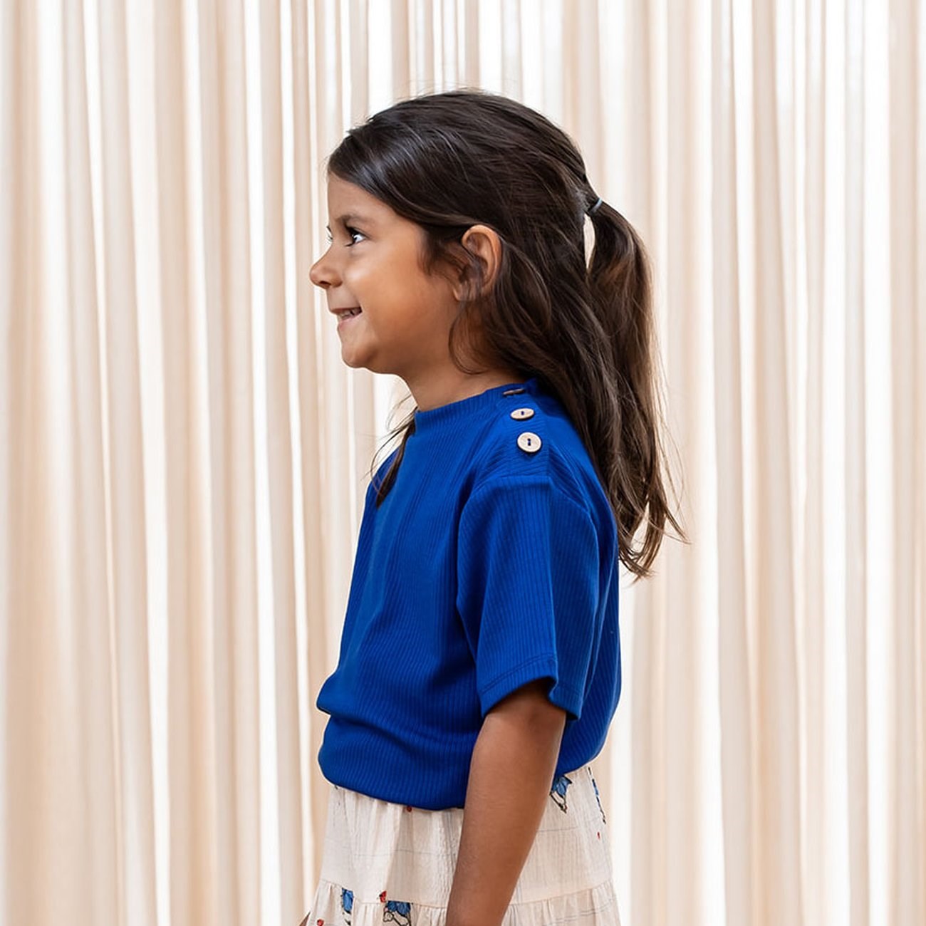 Fliink Mazerine Blue Kenna T-Shirt