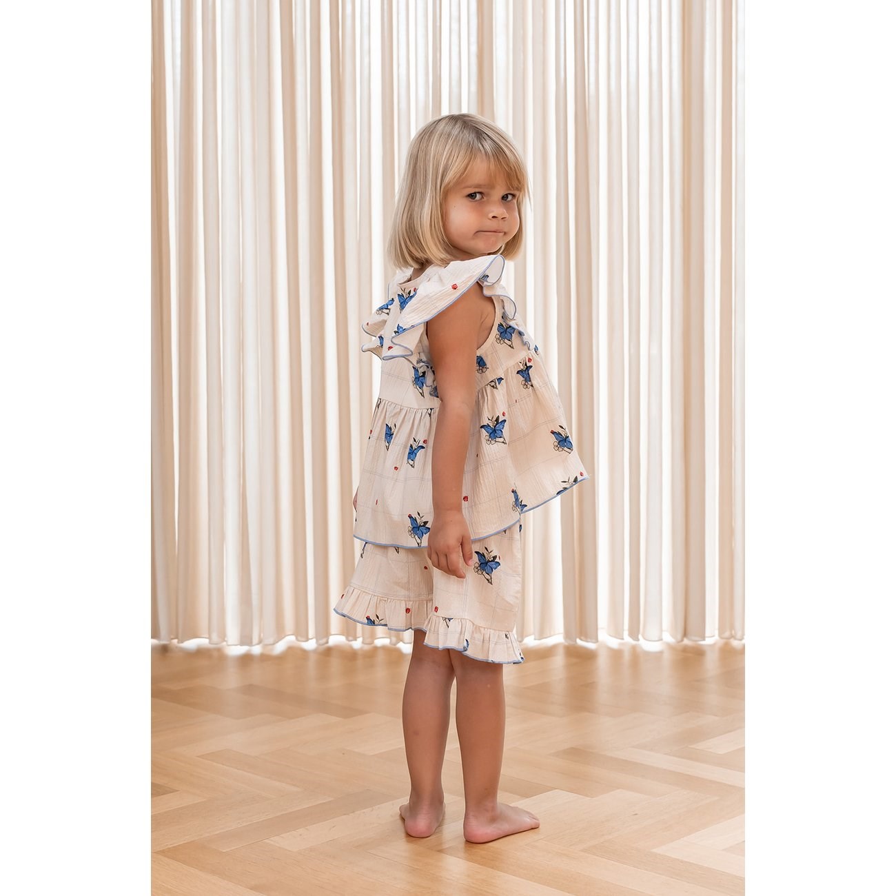 Fliink Sandshell Aop Sally Ss Blouse