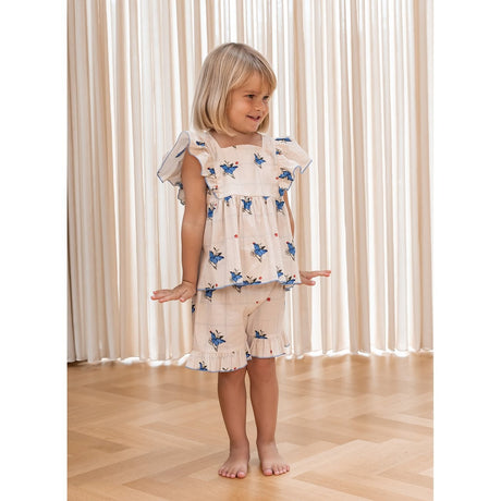 Fliink Sandshell Aop Sally Ss Blouse