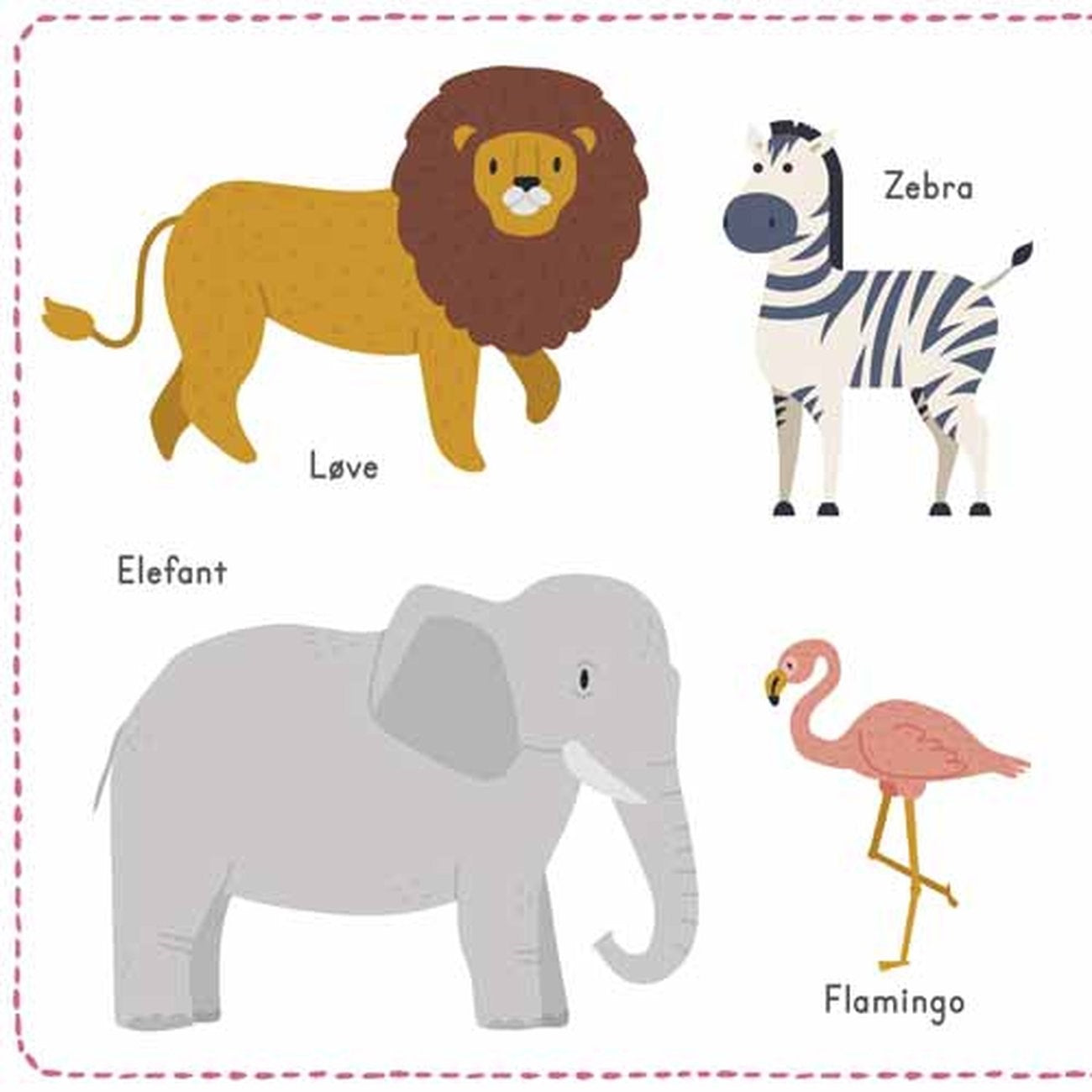 Bolden Min Fuld-Af-Farver Billedordbog: Dyr