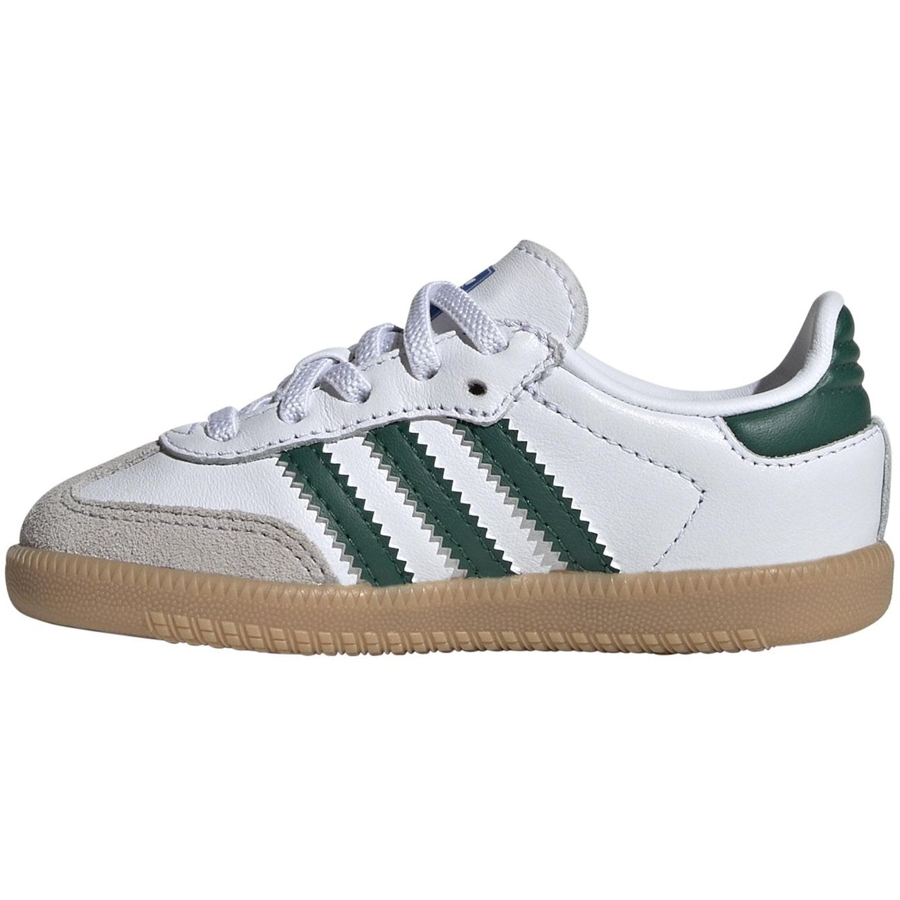 adidas Originals SAMBA OG EL I Sneakers Cloud White / Collegiate Green / Gum