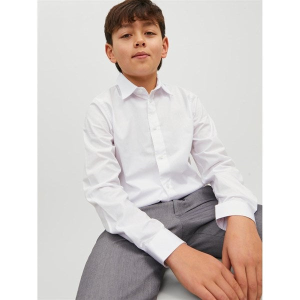 Jack & Jones Junior White Joe Shirt Noos
