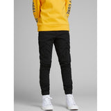 Jack & Jones Junior Black Paul Flake Pants 542 Noos