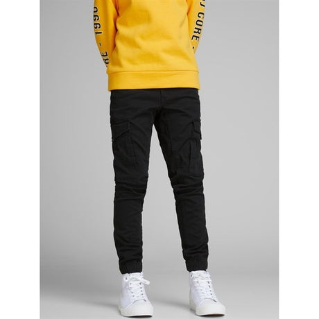Jack & Jones Junior Black Paul Flake Pants 542 Noos