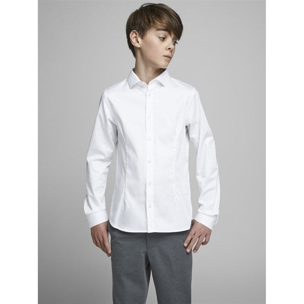 Jack & Jones Junior White Parma Shirt Noos 2
