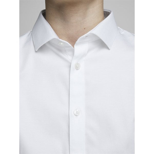 Jack & Jones Junior White Parma Shirt Noos