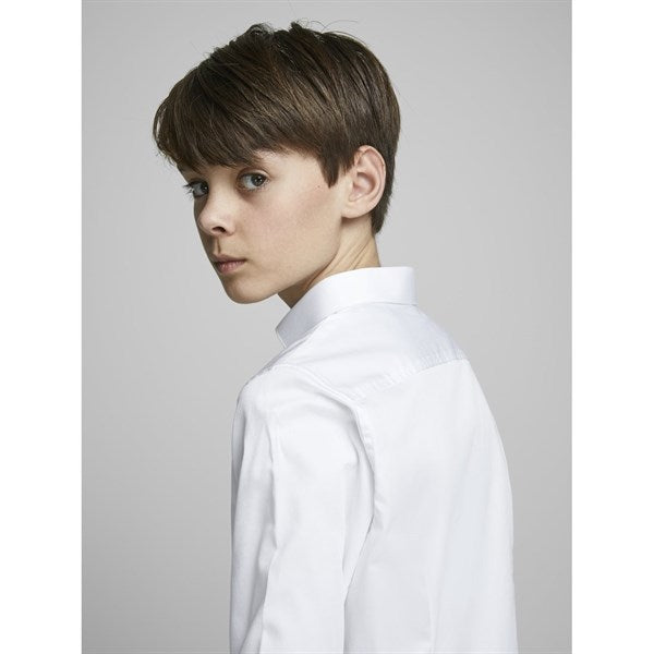 Jack & Jones Junior White Parma Shirt Noos