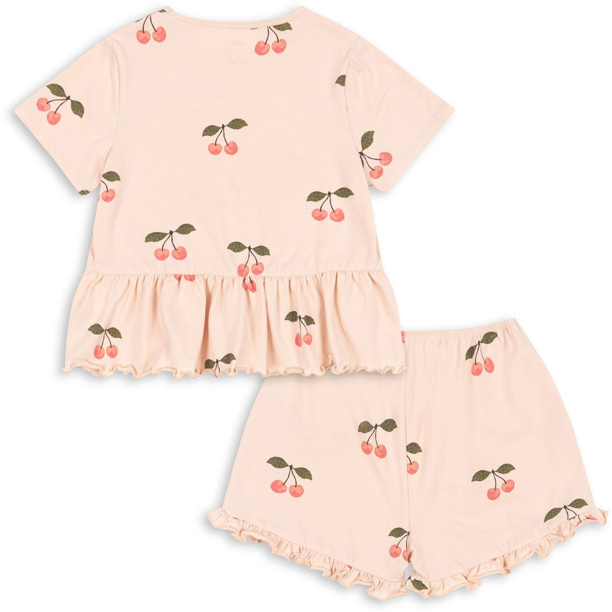 Konges Sløjd Ma Grande Cerise Pink Basis Frill Set