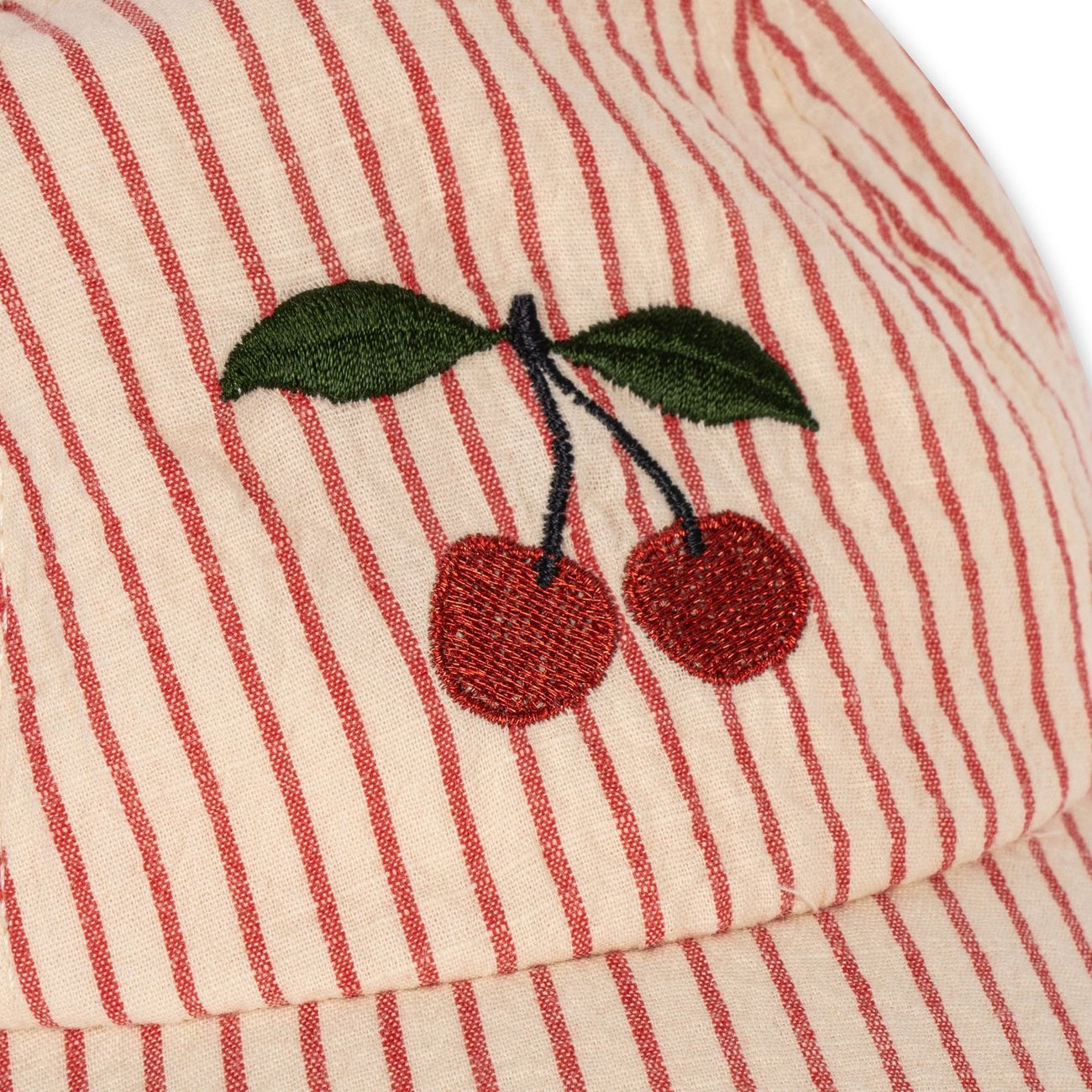 Konges Sløjd Ellie Bow Cap Amour Stripe