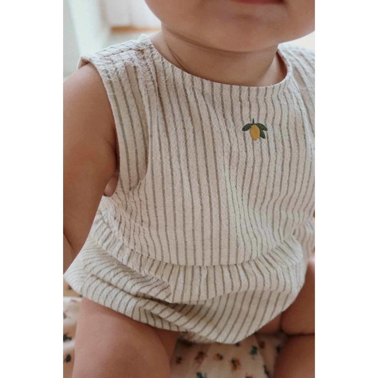 Konges Sløjd Tea Stripe Elliot Romper
