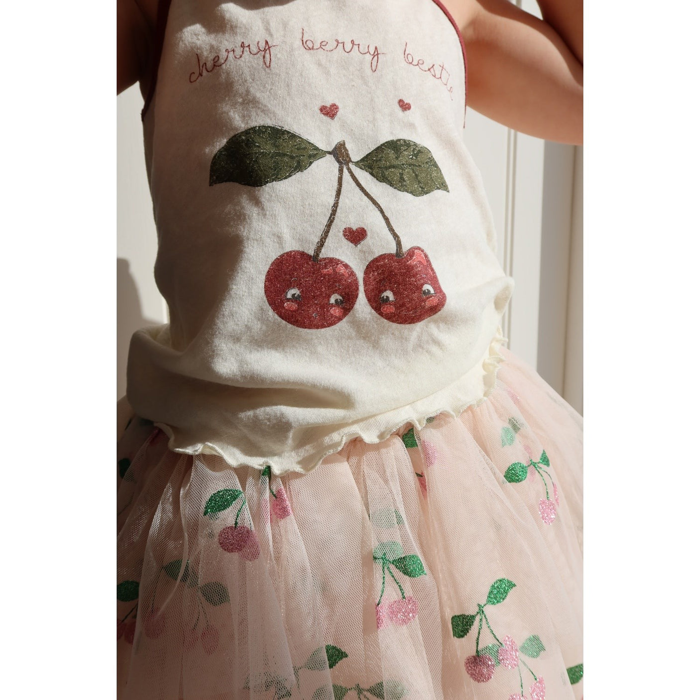 Konges Sløjd Antique White Era Strap Top