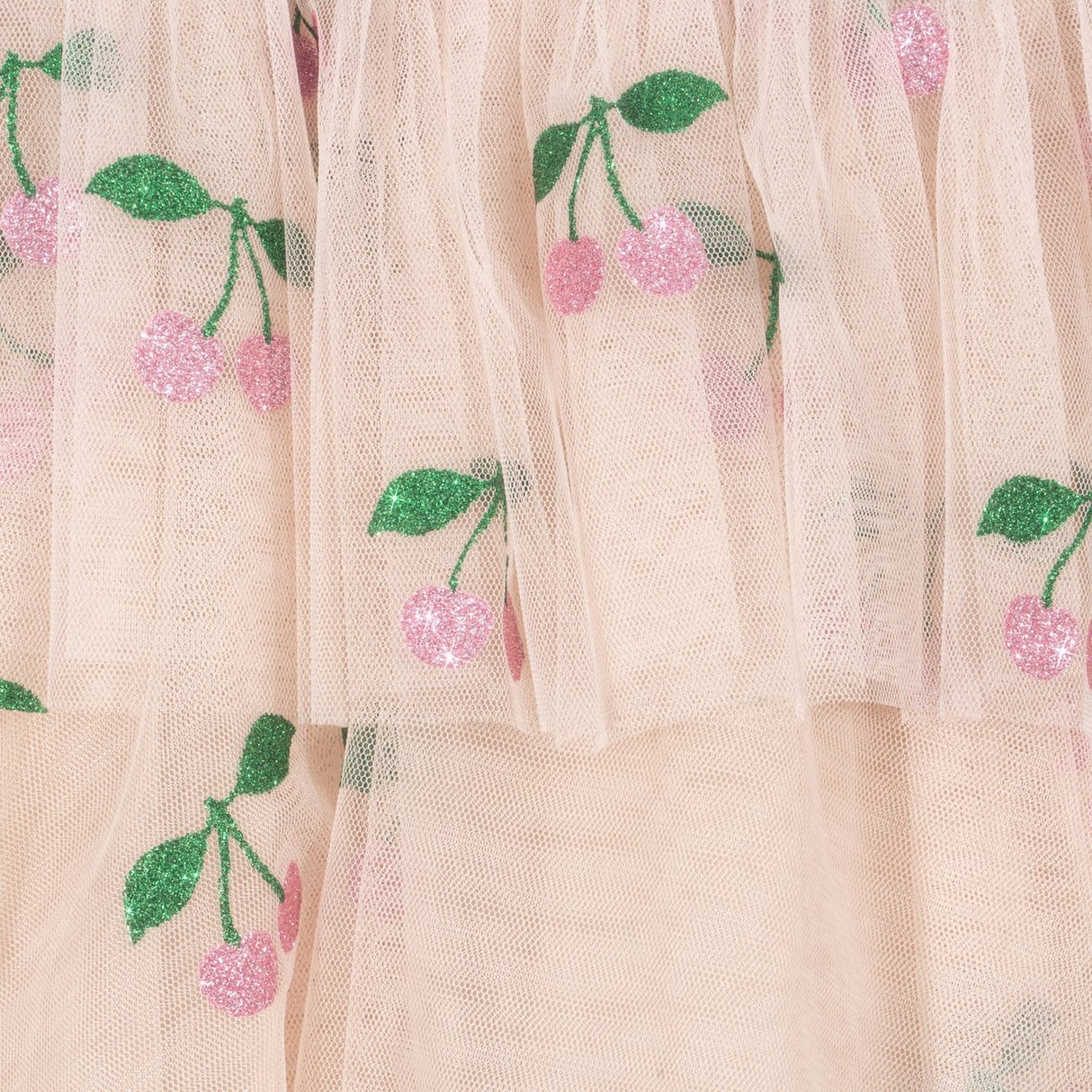 Konges Sløjd Ma Grande Cerise Pink Glitter Mili Glitter Dress