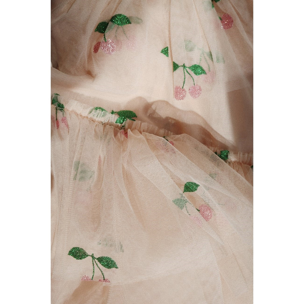 Konges Sløjd Ma Grande Cerise Pink Glitter Mili Glitter Dress