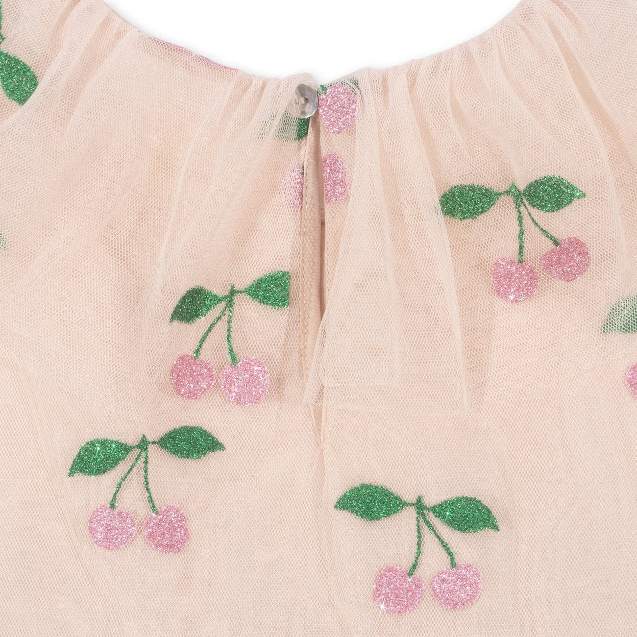 Konges Sløjd Ma Grande Cerise Pink Glitter Mili Glitter Dress