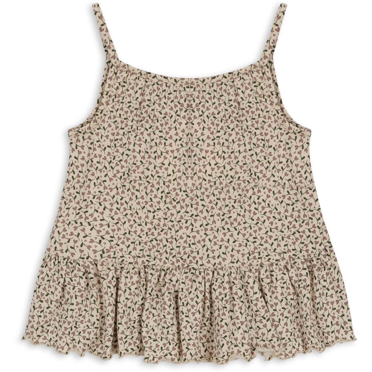 Konges Sløjd Milk Tank Lin Frill Strop Top