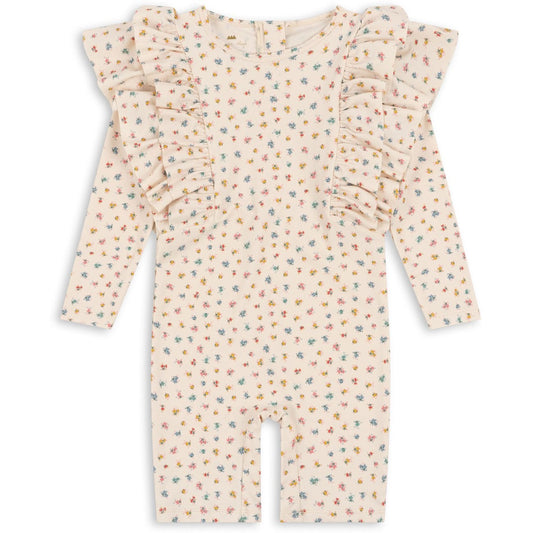 Konges Sløjd Manuca Frill Swim Onesie Bloomie Sprinkle
