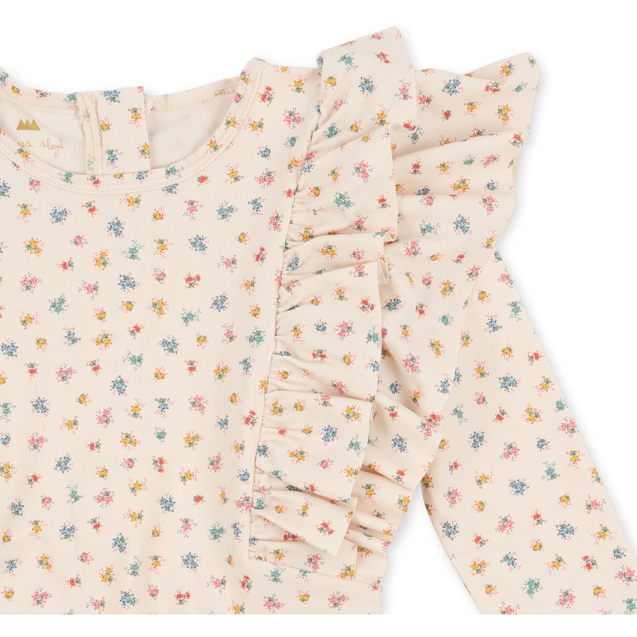 Konges Sløjd Manuca Frill Swim Onesie Bloomie Sprinkle