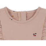 Konges Sløjd Manuca Frill Swim Onesie Cherry Blush