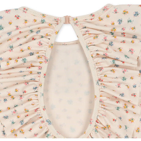 Konges Sløjd Manuca Ls Frill Swimsuit Bloomie Sprinkle