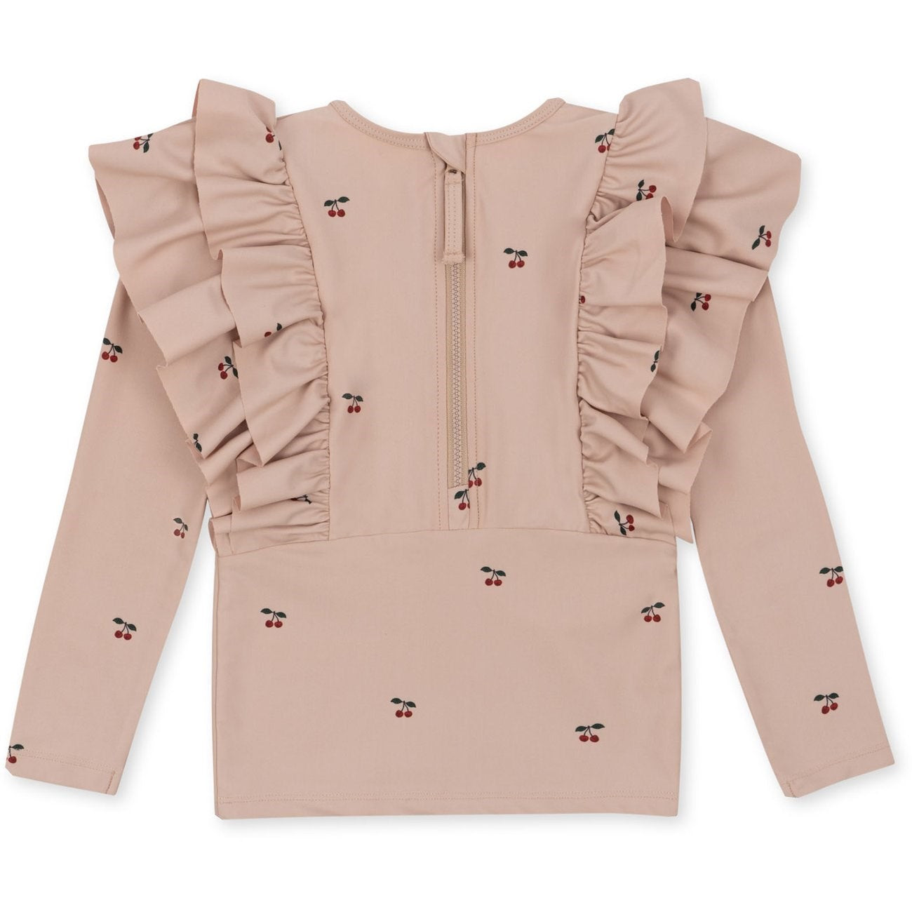 Konges Sløjd Manuca Frill Swim Blouse Cherry Blush