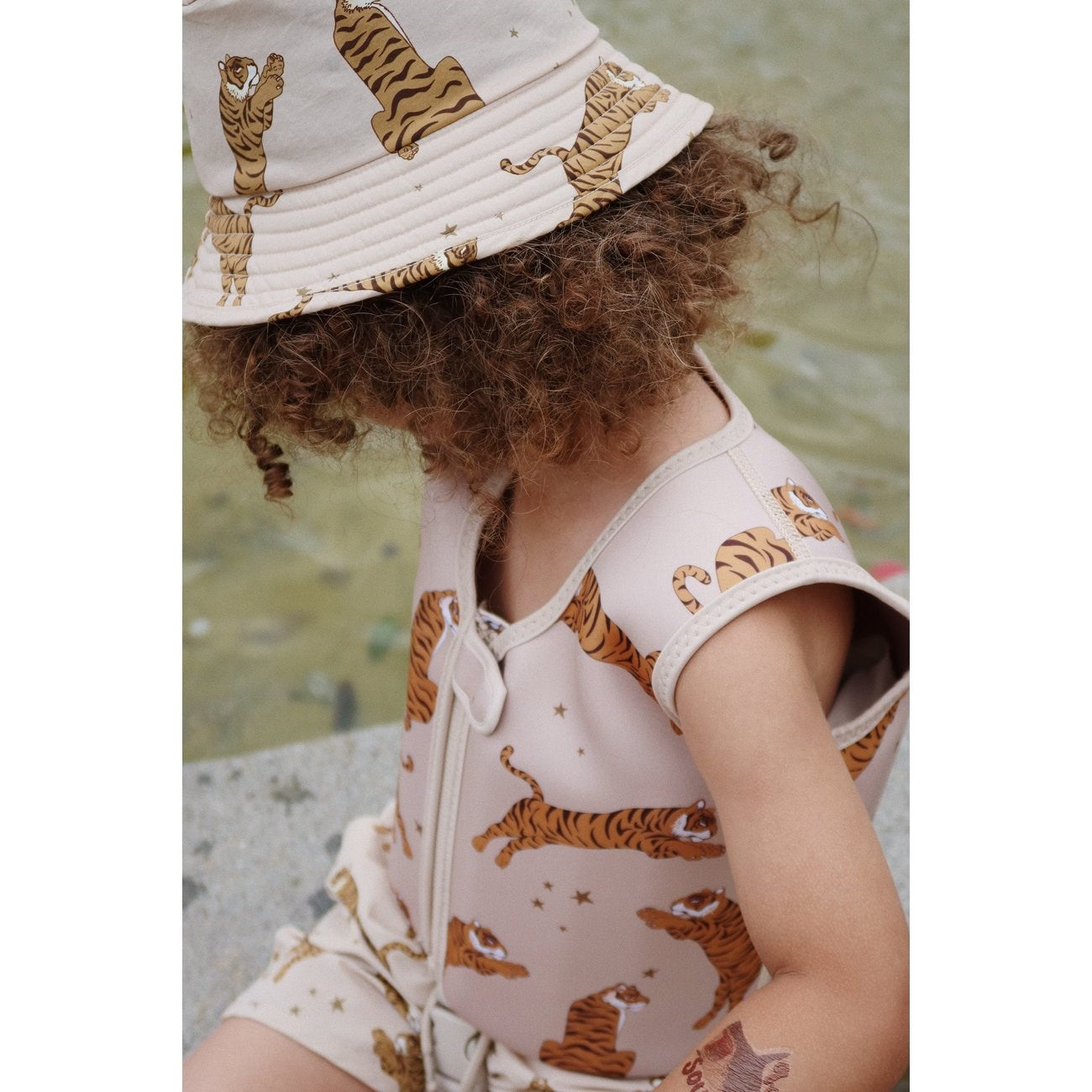 Konges Sløjd Neoprene Swim Vest Tiger